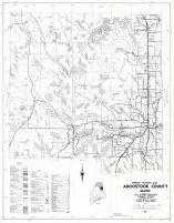 Aroostook County - Section 9 - Monticello, Bridgewater, Hodgdon, Webbertown, Hersey, Oakfield, Ludlow, Maine State Atlas 1961 to 1964 Highway Maps